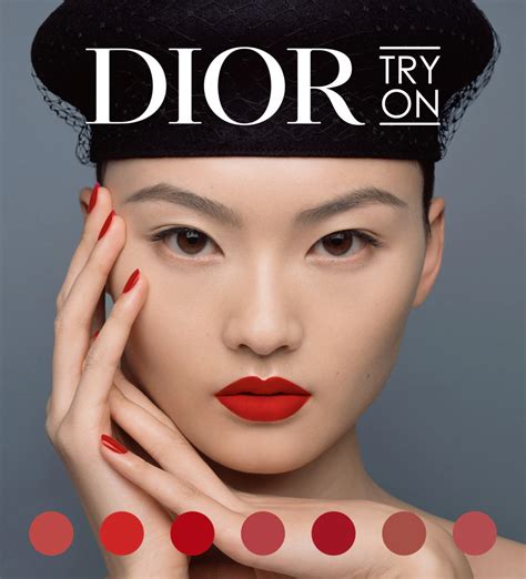 dior foundation virtual try on